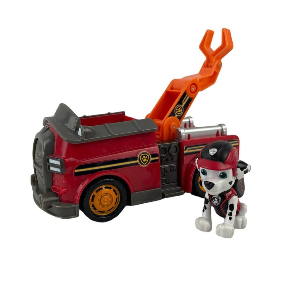 Paw Patrol Mission‎ Paw Marshall Mission Fire Truck Vehicle & Figure - Complete